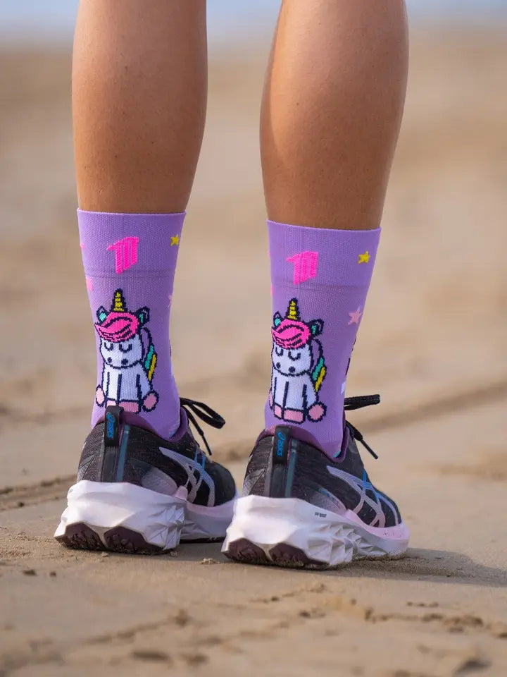 STAY MAGIC PURPLE - SOCK RUNNING