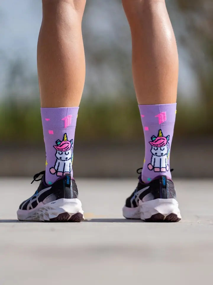 STAY MAGIC PURPLE - SOCK RUNNING