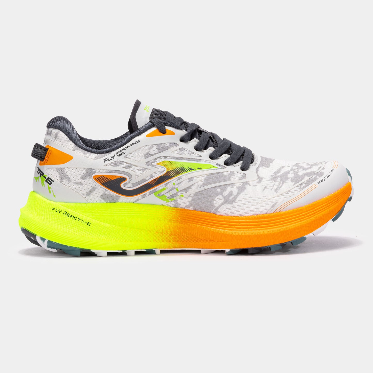 Trail Shoes TR-6 24 Unisex White Orange