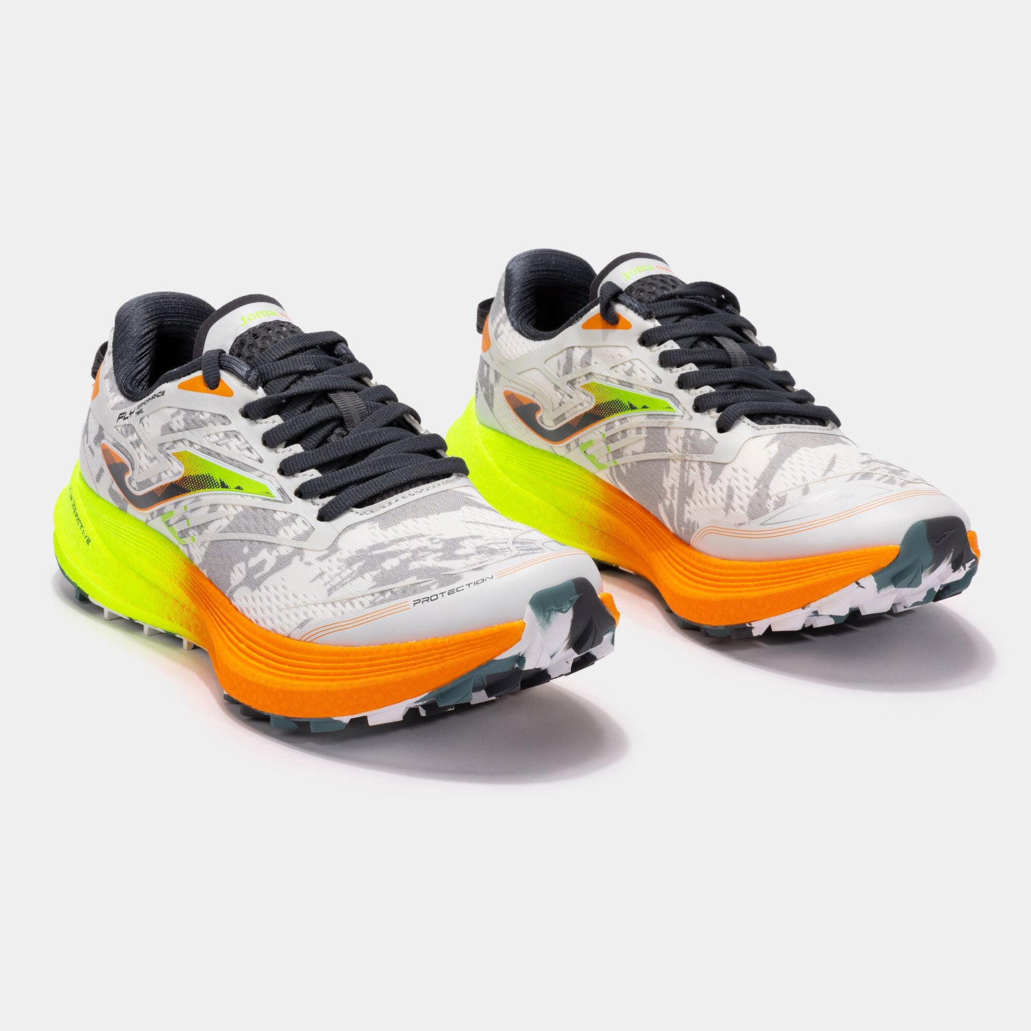 Trail Shoes TR-6 24 Unisex White Orange