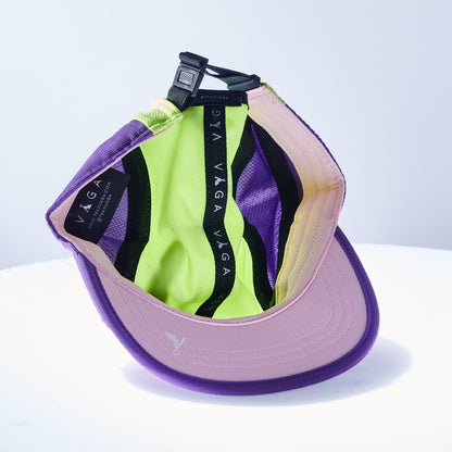 Pale Pink / Purple / Neon Yellow