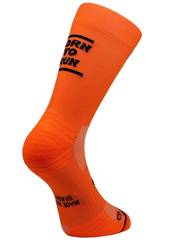 BORN TO RUN ORANGE - SOCK RUNNING