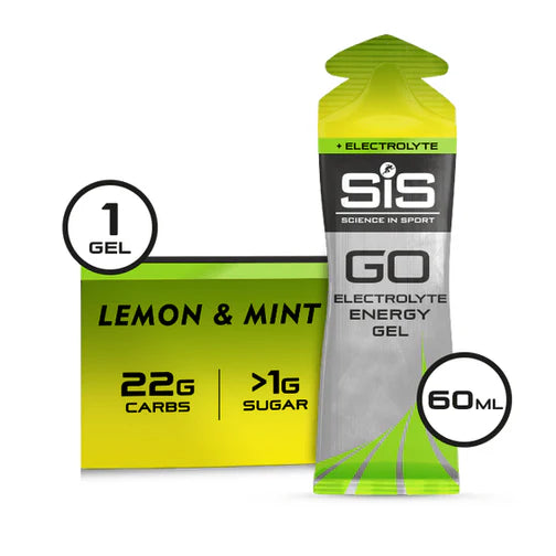 LEMON & MINT (SINGLE) GO Energy + Electrolyte Gel